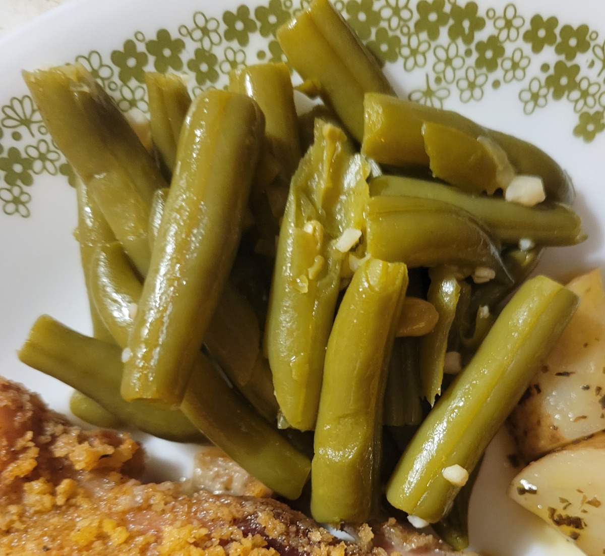 Green Beans with Garlic Butter