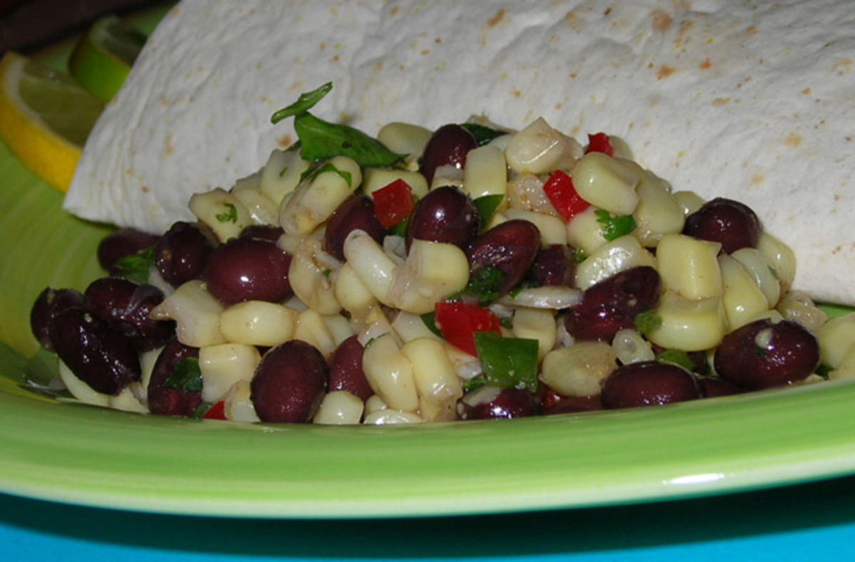 Mexican Corn & Black Bean Salad_image