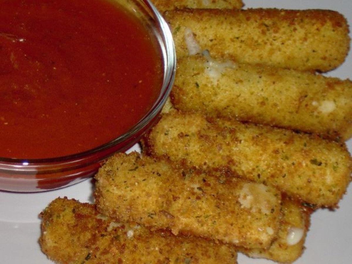 Better-than-storebought Mozzarella Sticks
