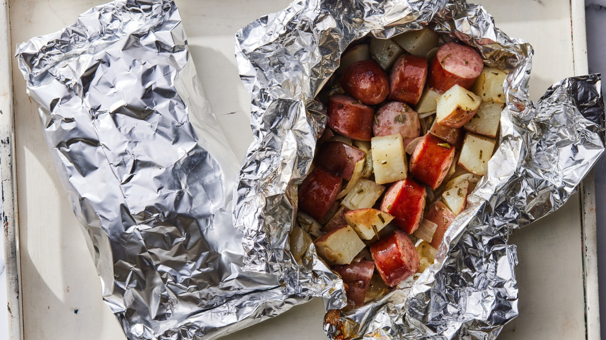 Kielbasa on the grill cheap