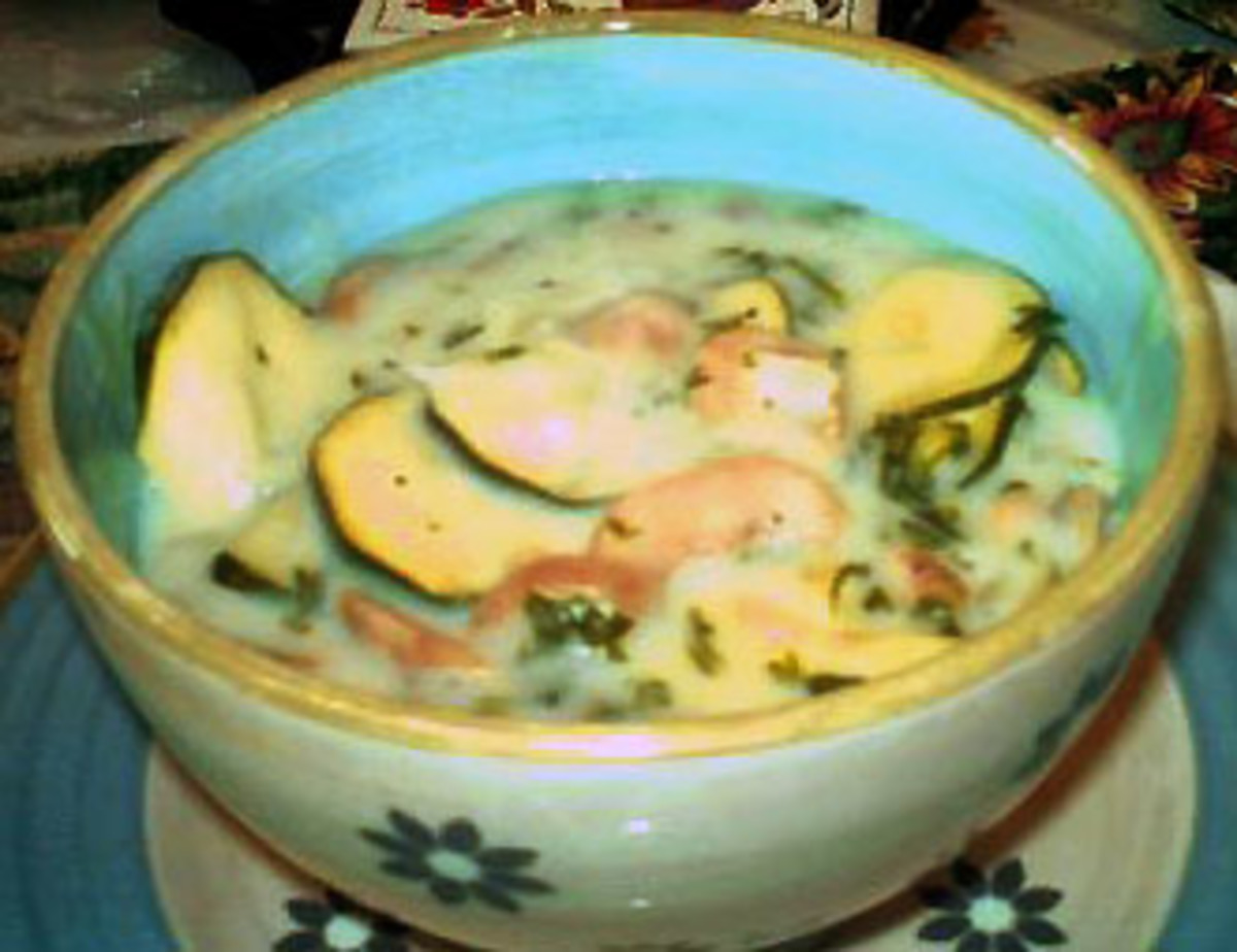 Garden Zucchini Bisque Recipe