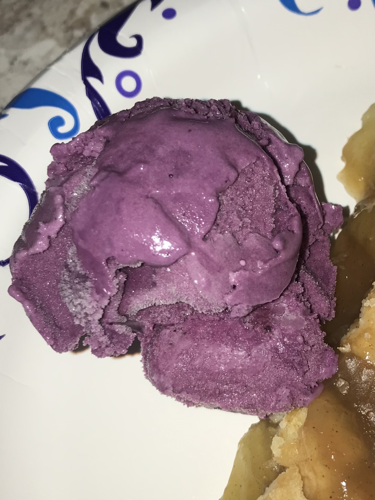 Blueberry Ice Cream