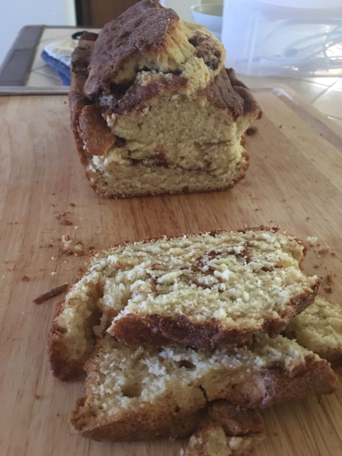 Cinnamon Swirl Quick Bread image