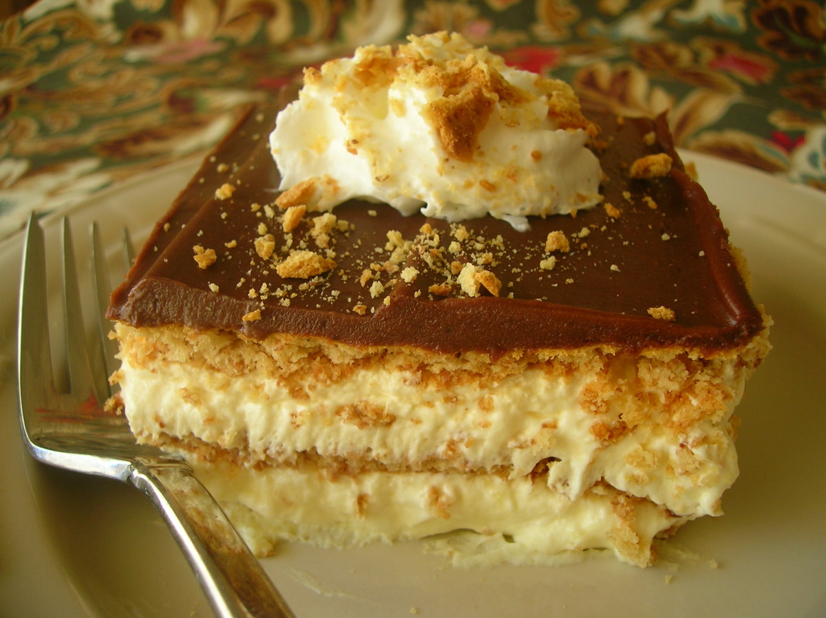 Chocolate Eclair Dessert image