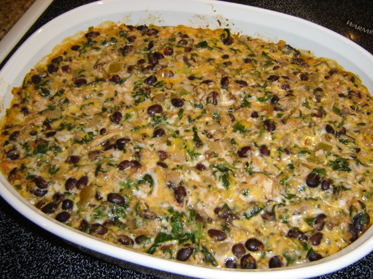 Black Bean Chicken Appetizer