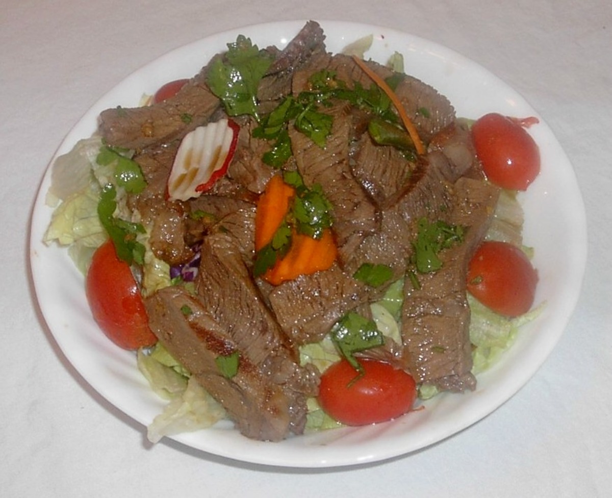 Asian Grilled Beef Salad