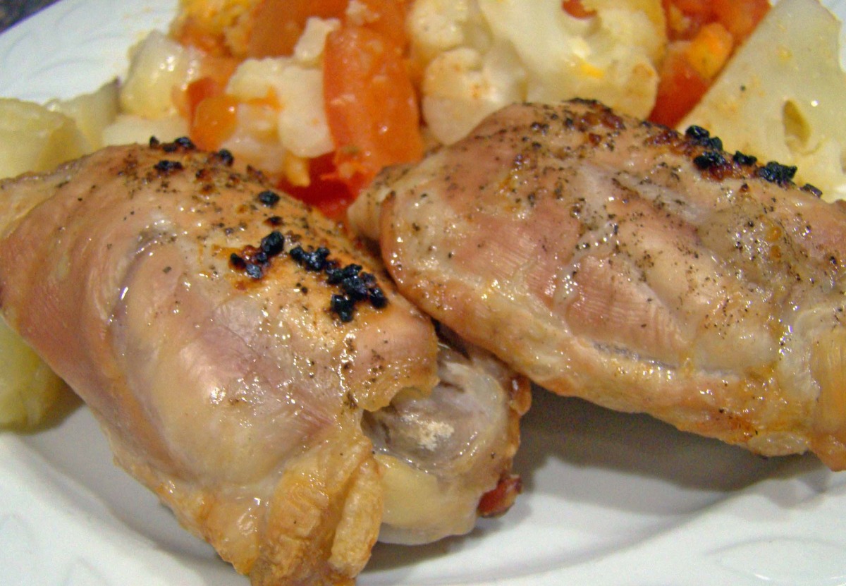 Lemon Garlic Roasted Chicken Thighs Recipe - Food.com