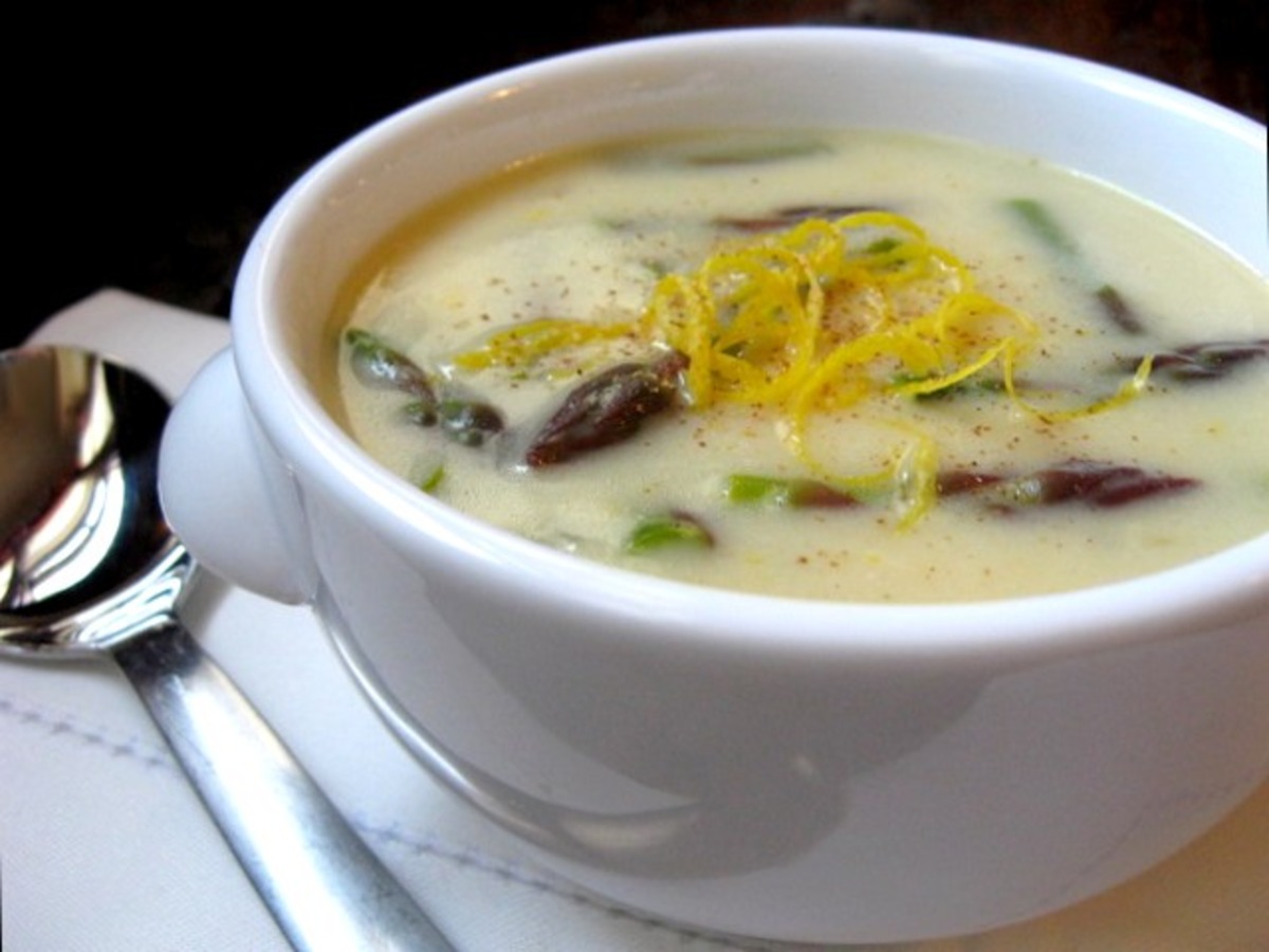 Lemon Asparagus Soup-image