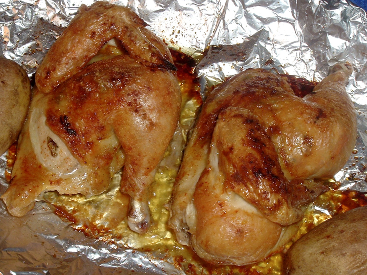 Cornish Game Hens With Sage and Garlic image