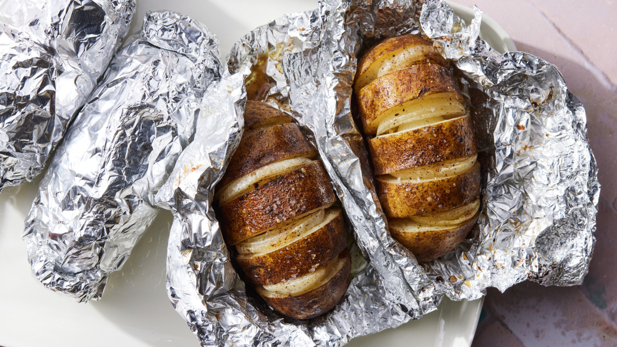 Easy Foil Bbq Potatoes