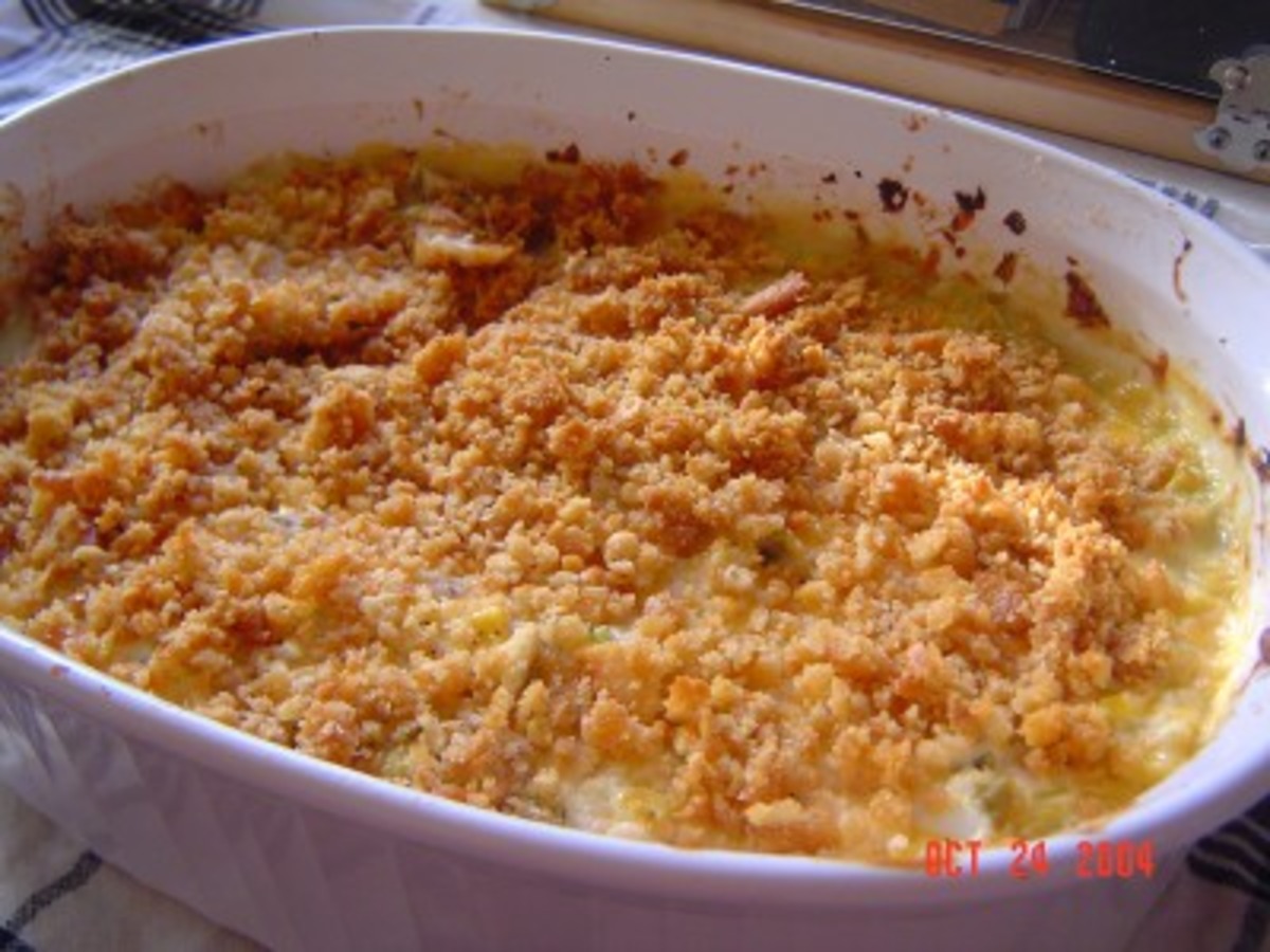 Something Different Green Bean and Corn Casserole image