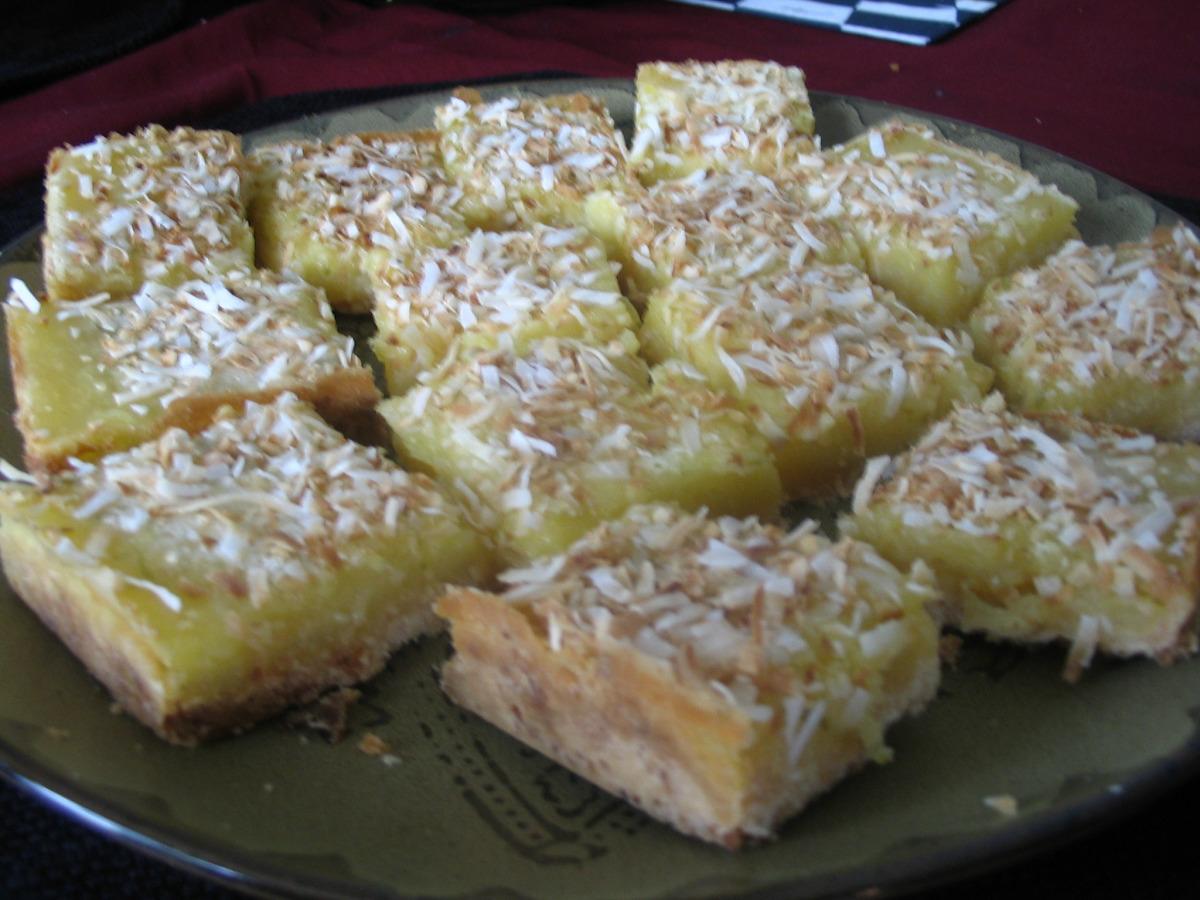 Coconut - Lime Squares image