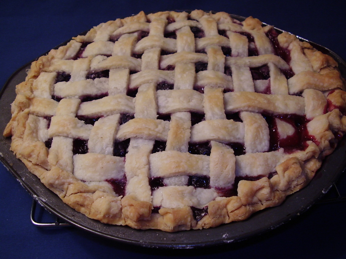 Blueberry and Blackberry Pie_image