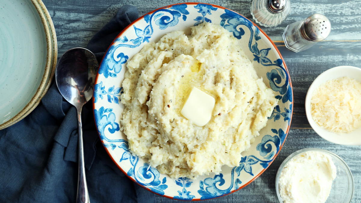 Another Mock Mashed Potatoes (mashed Cauliflower)-low Carb