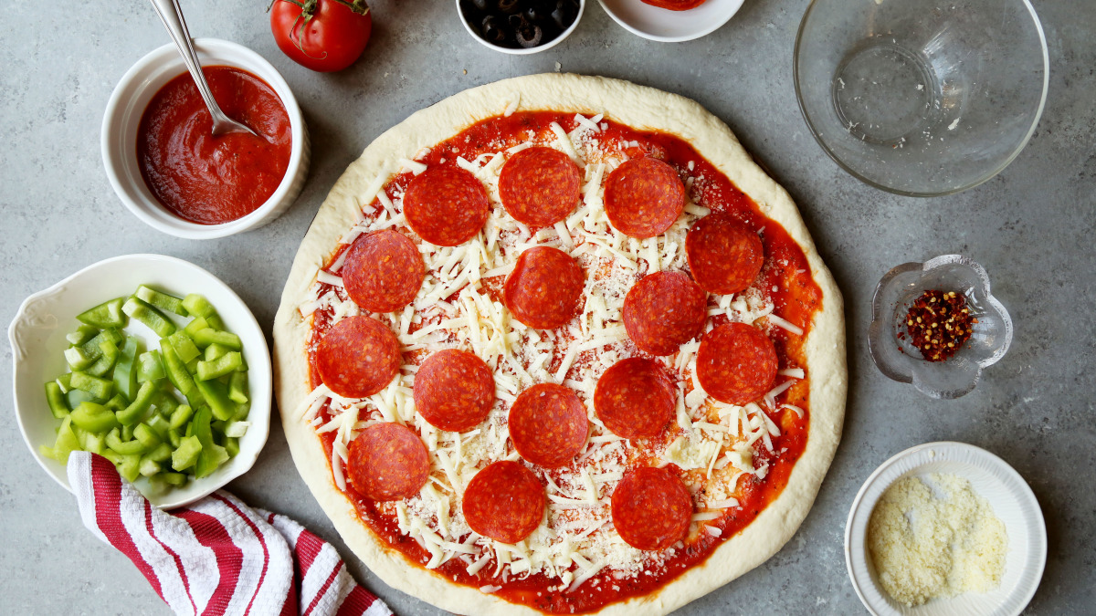 Thin Pizza Crust image