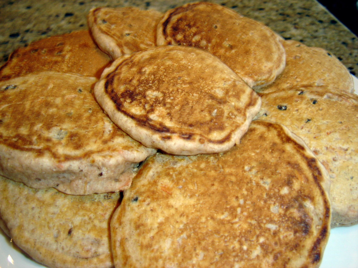 Carrot Cake Pancakes