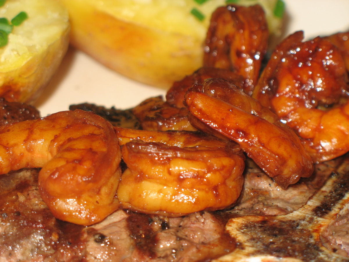 Honey bbq shrimp shop