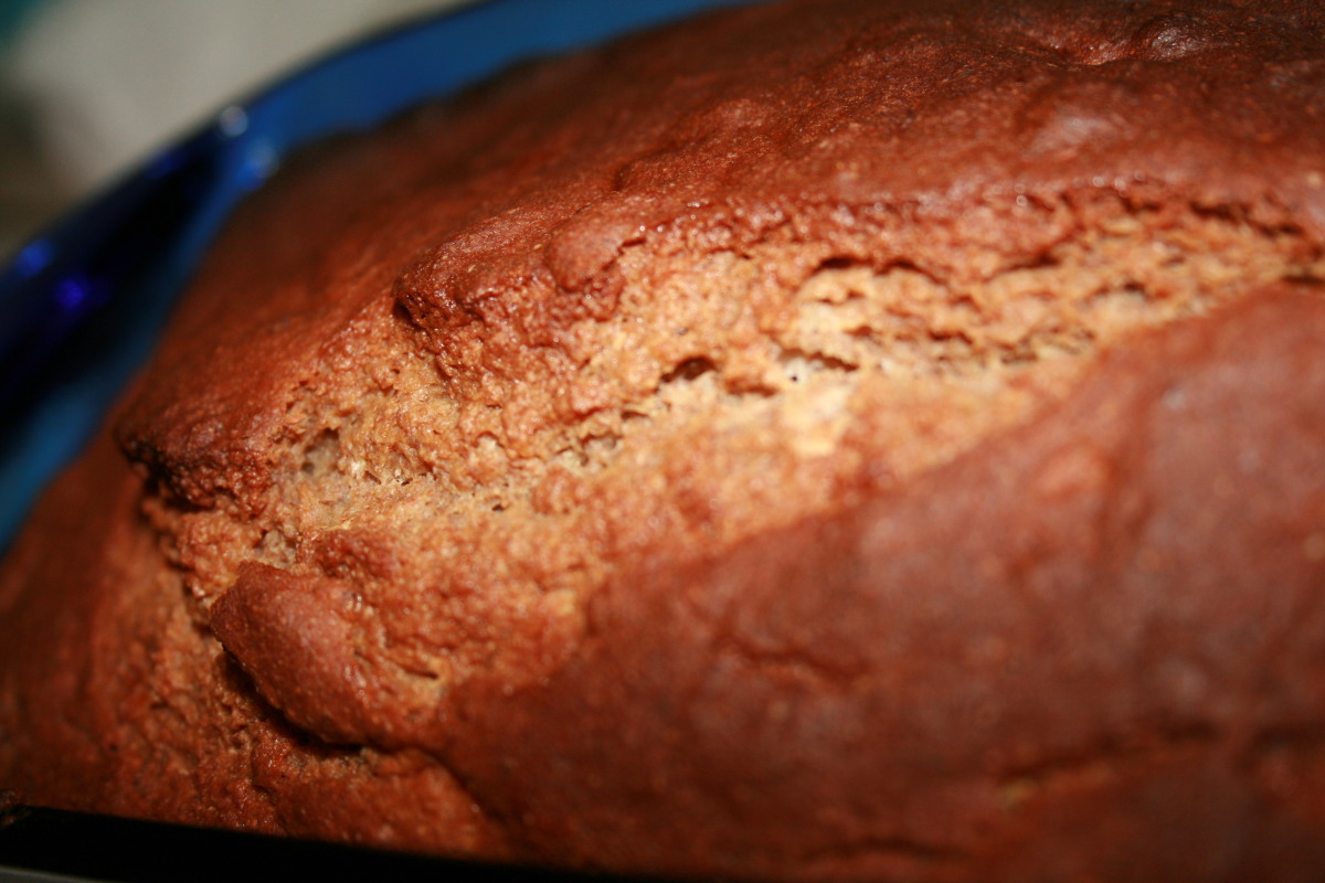 Fat Free (Almost!) Banana Bread Recipe - Food.com