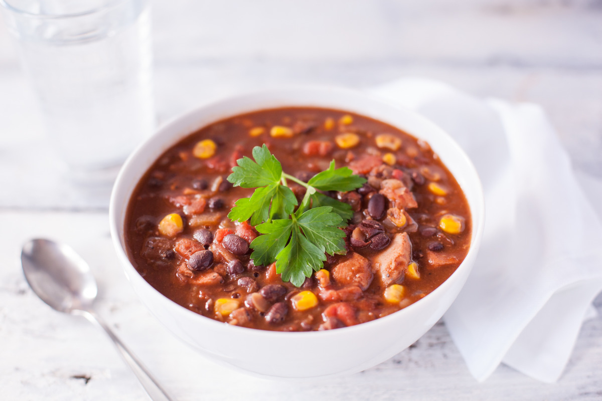 Black Bean and Chicken Soup image