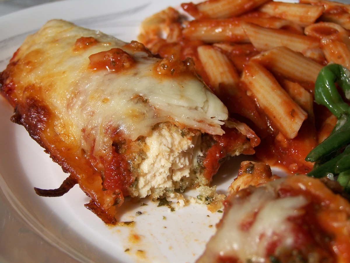 Low Carb  Delicious Chicken Parmigiana (Parmesan)