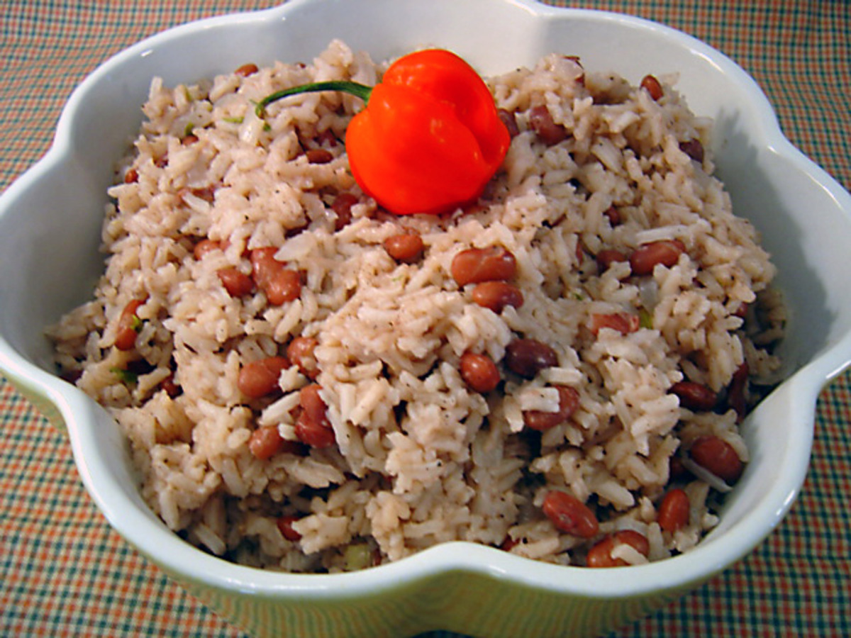 Jamaican Rice And Peas Recipe Food Com