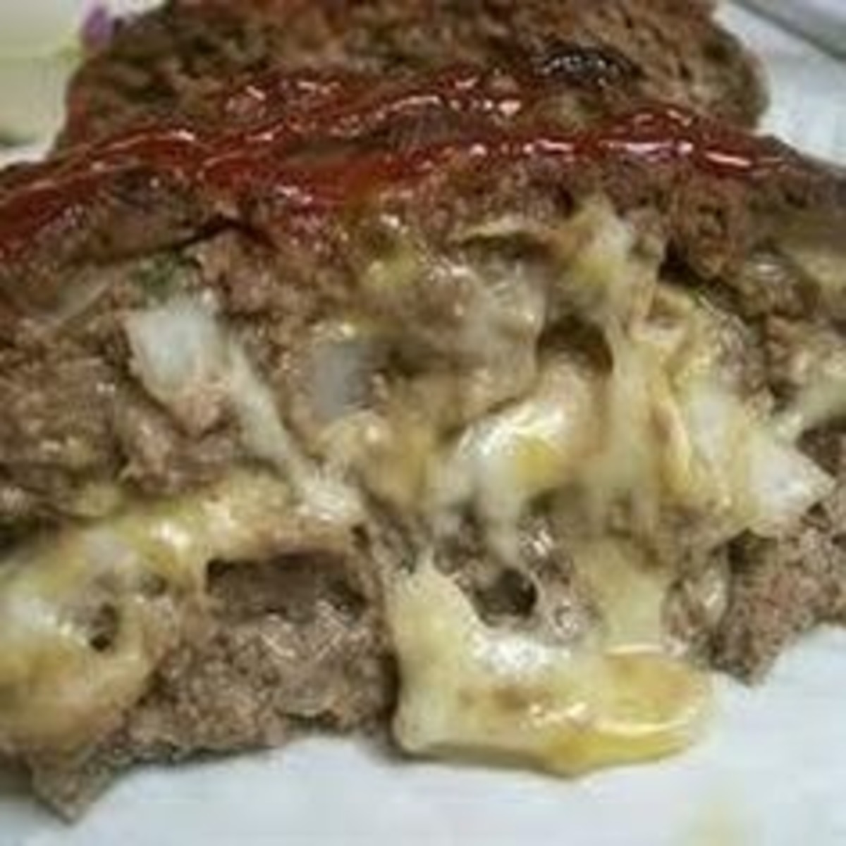 Ham & Cheese Stuffed Meatloaf
