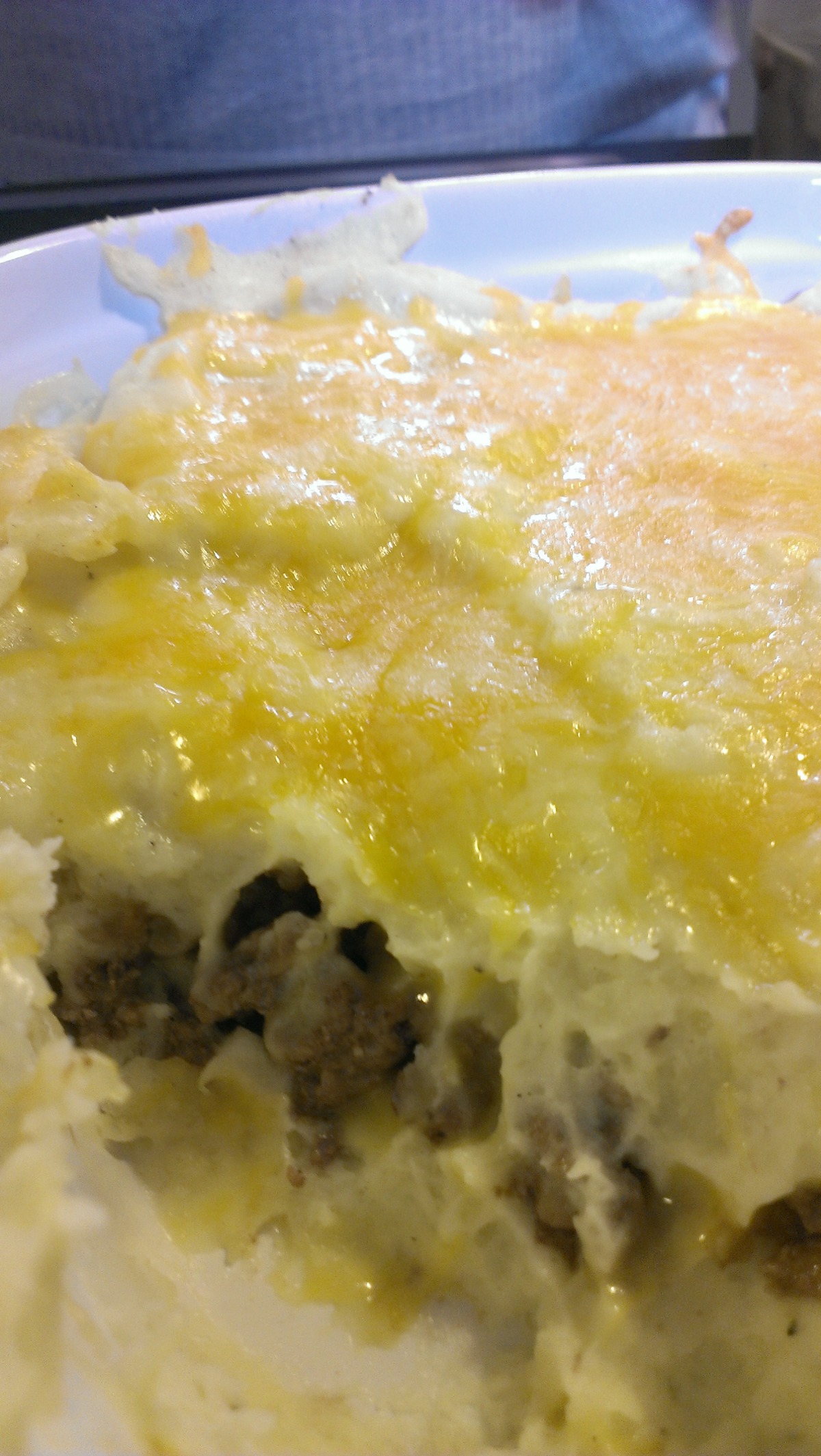 Cheeseburger Mashed Potato Pie