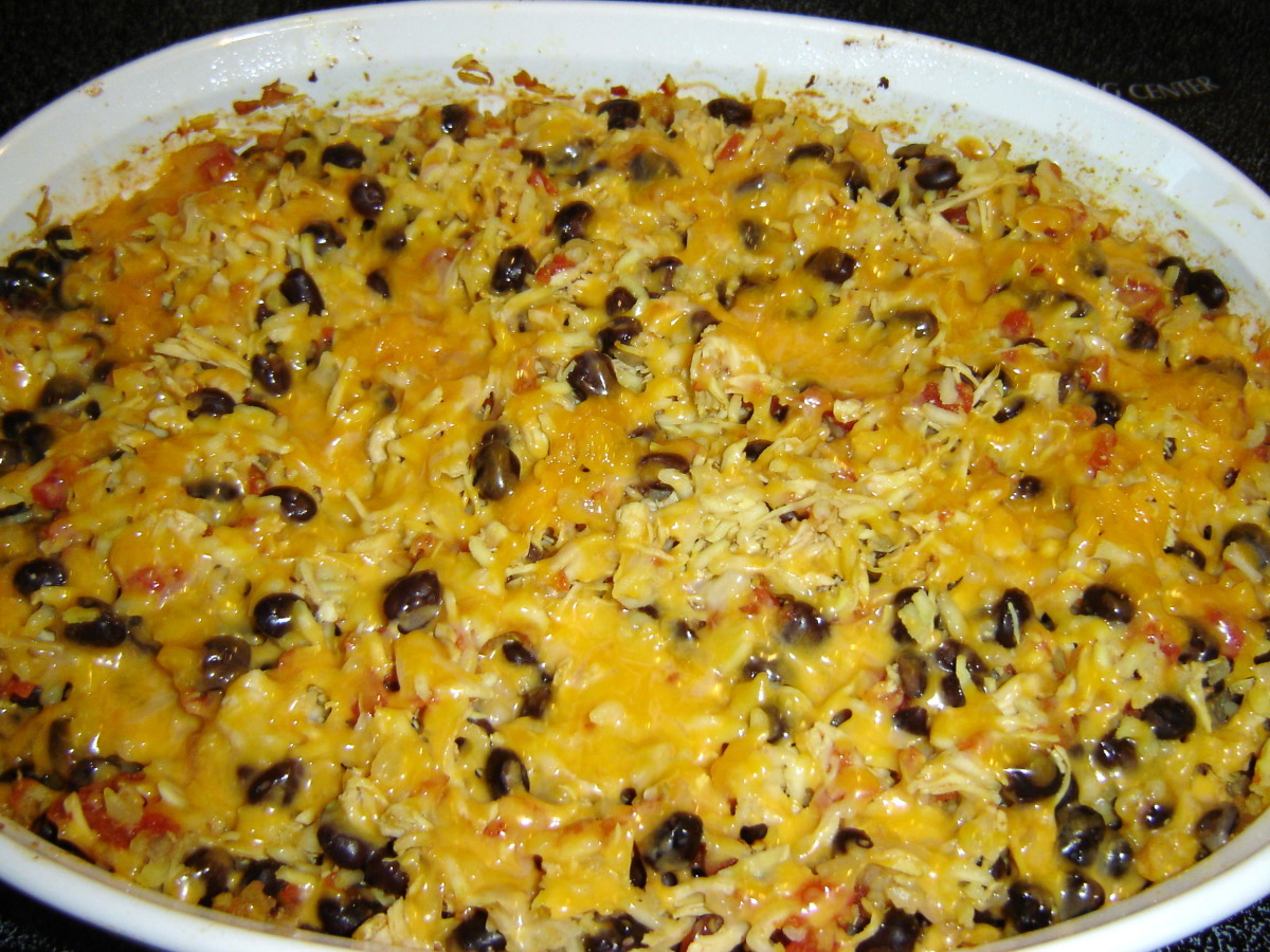 Santa Fe Chicken With Saffron Rice