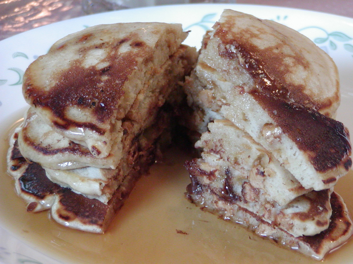 Best Peanut Butter Chip Chocolate Chip Pancakes Recipes