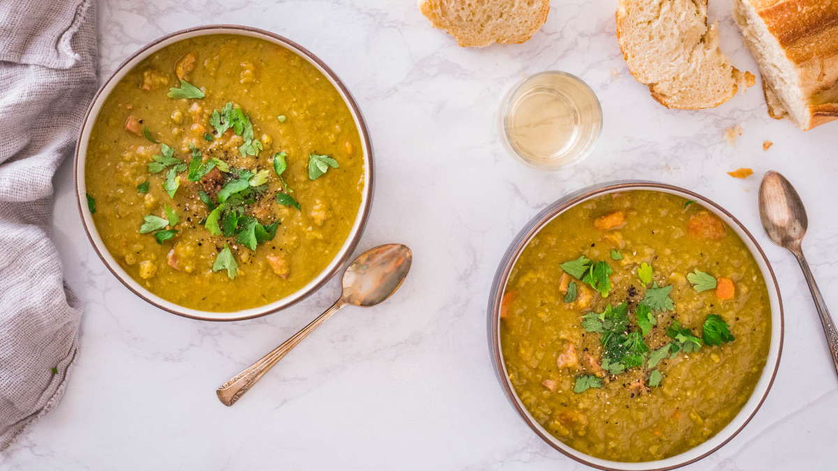 Split Pea Soup (Crock Pot) - Dairy Free
