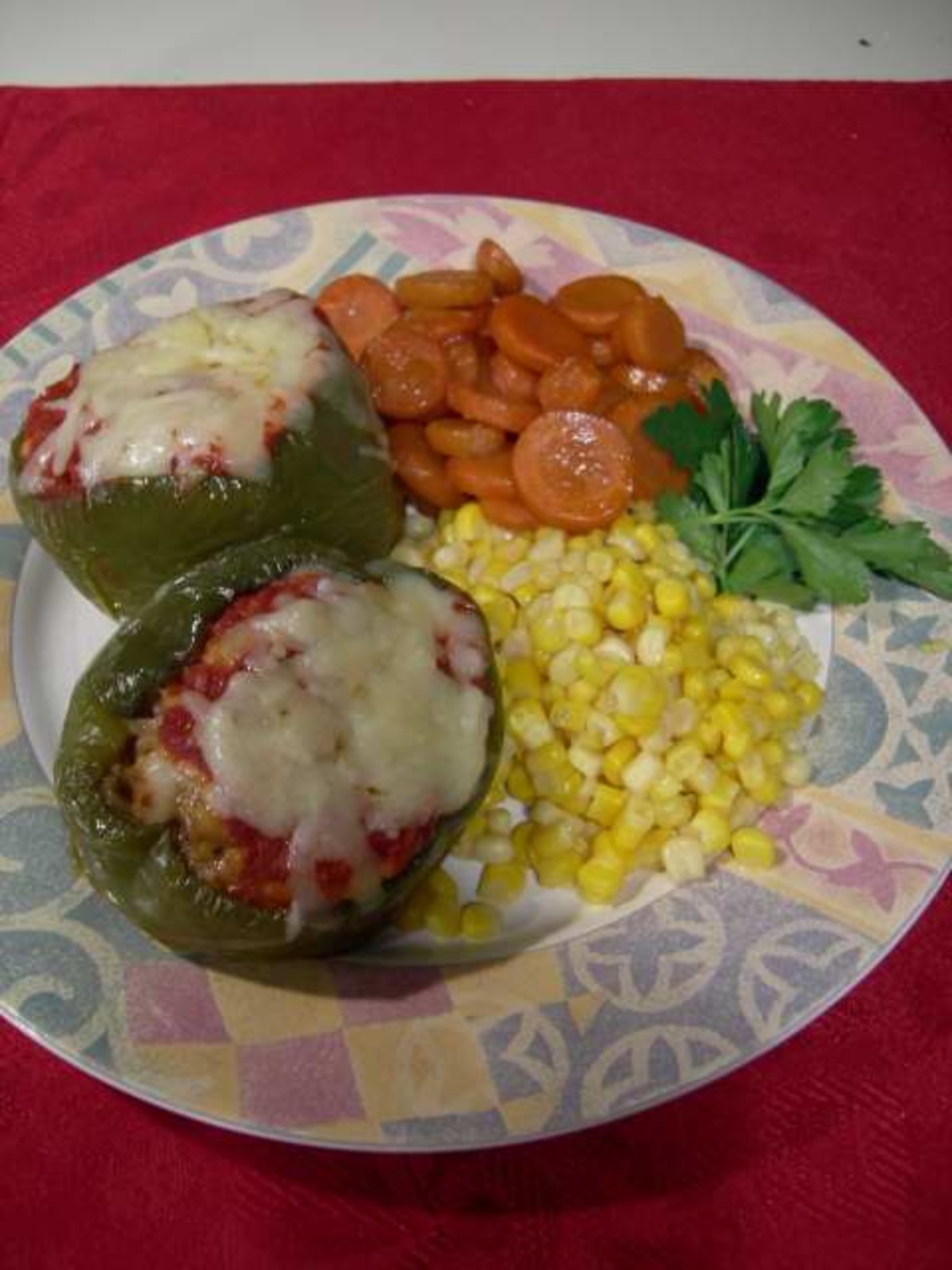 Hearty Stuffed Bell Peppers