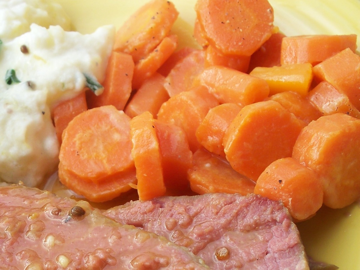 Carrots With Mustard Sauce