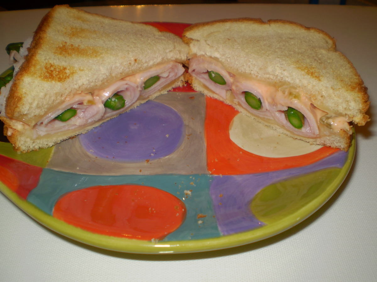 Turkey Asparagus Melt