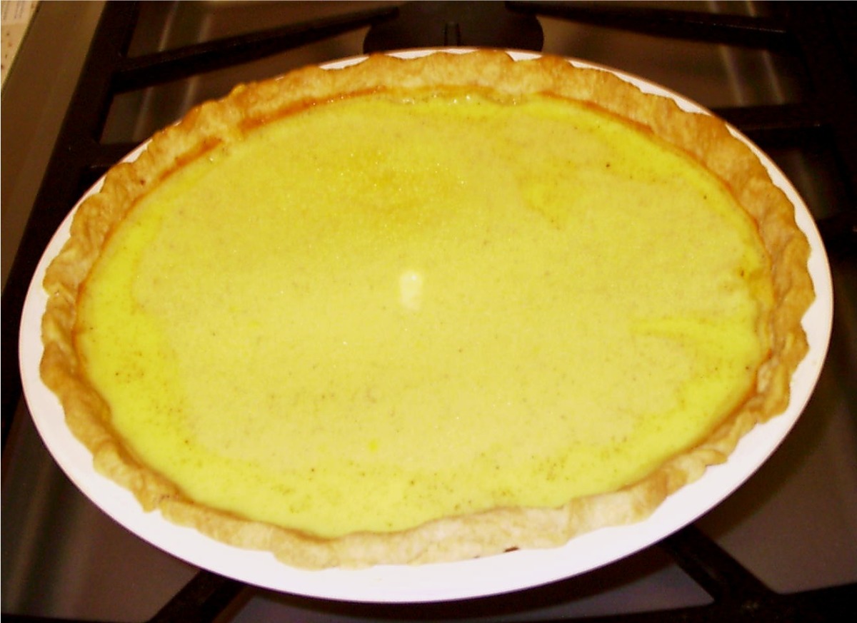 Custard Pie--Nothing Fancy