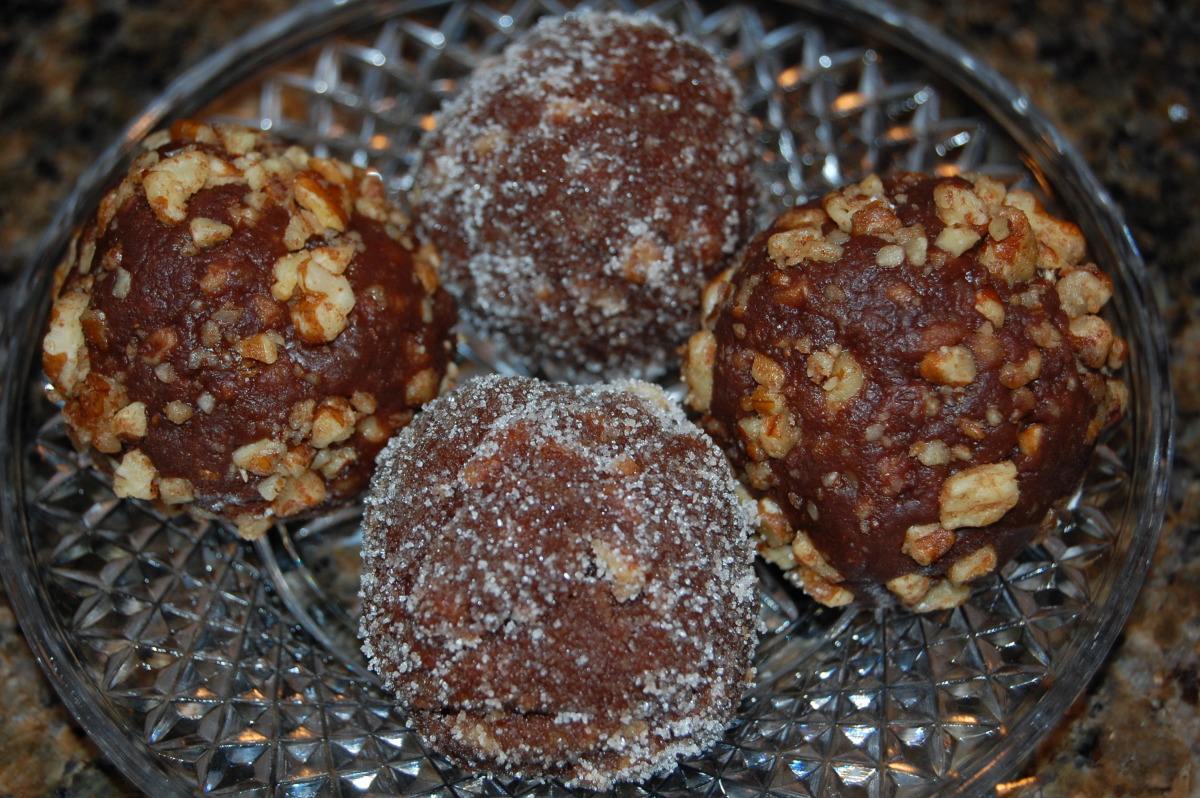 Orange Cordial Fudge Balls