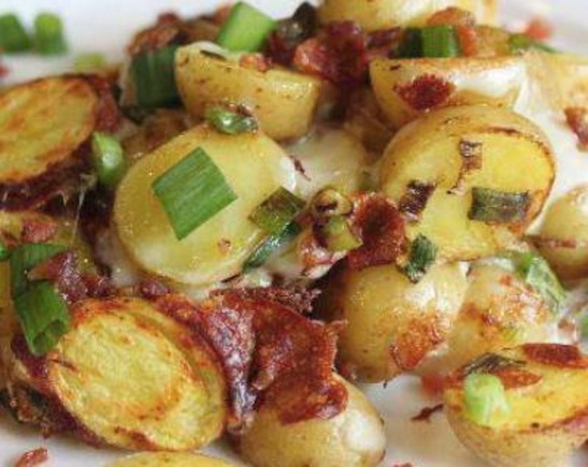 Slow-Cooked Bacon Cheese Potatoes image