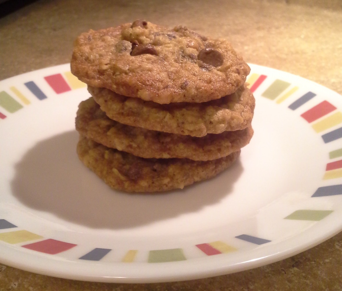 Oatmeal Toffee Milk Chocolate Chip Cookies image