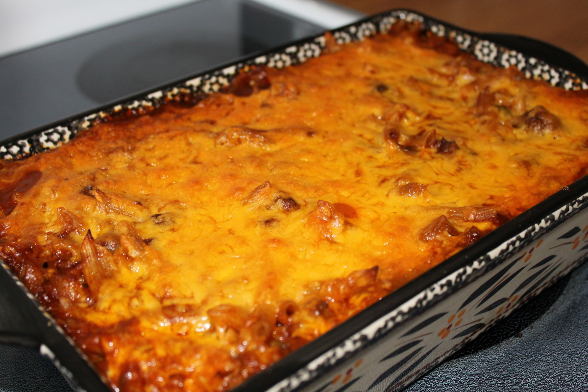 New Mexico Chili Pasta Bake