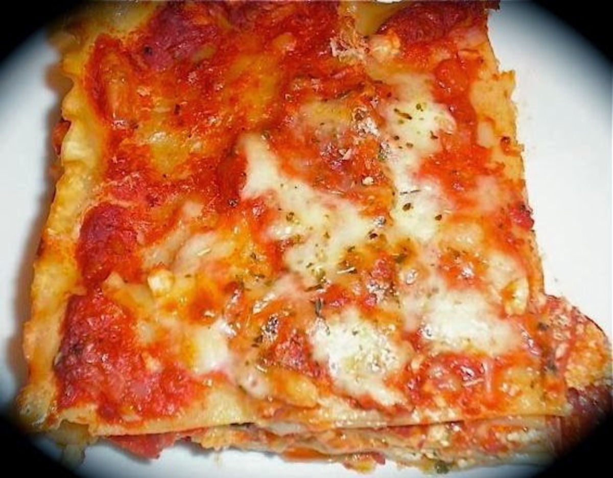 Easy Lasagna With Pepperoni_image