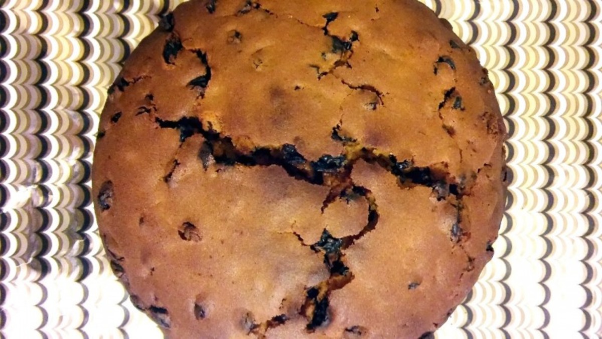 Chai & Berry Orange Christmas Cake