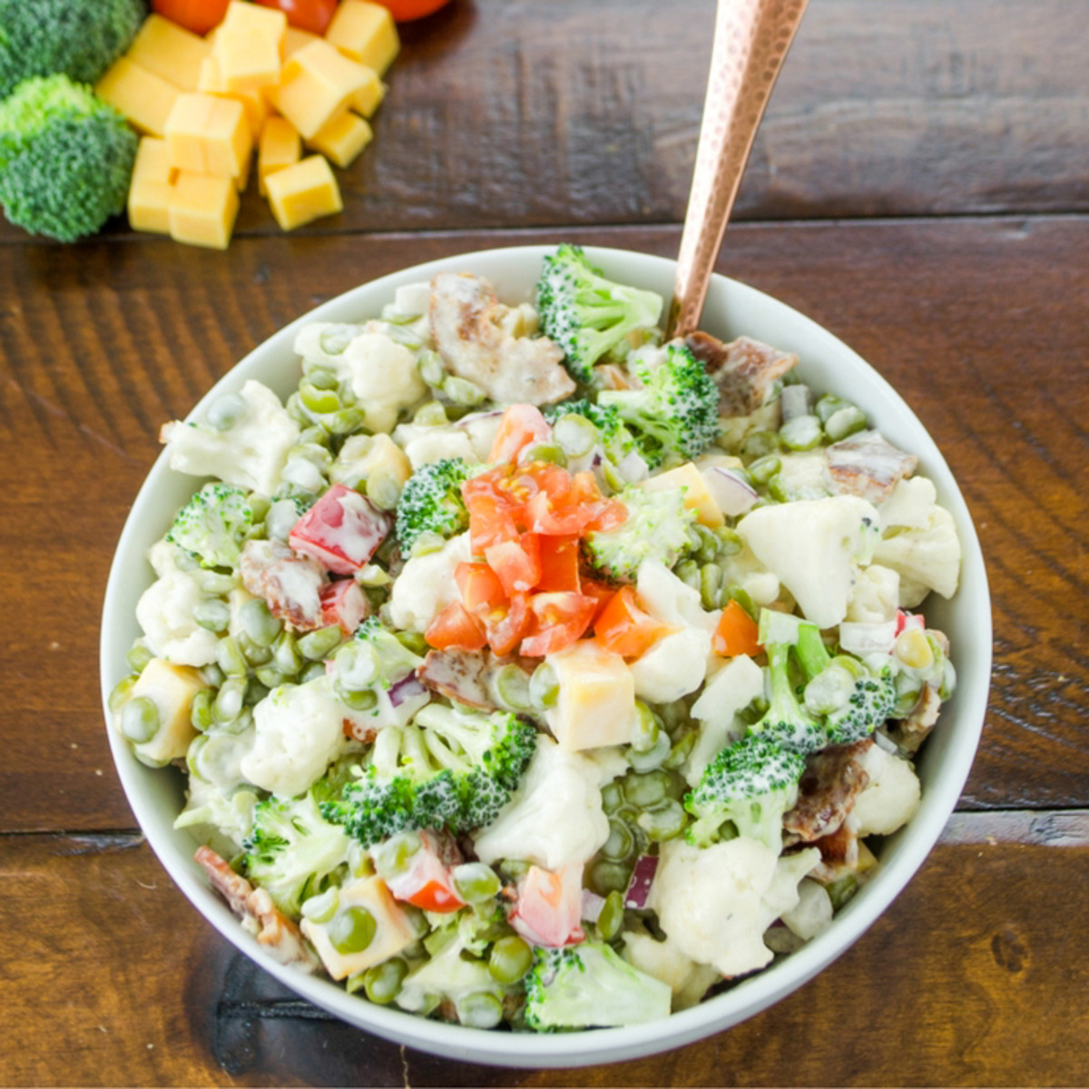 Easy Broccoli Salad Recipe Recipe Food Com