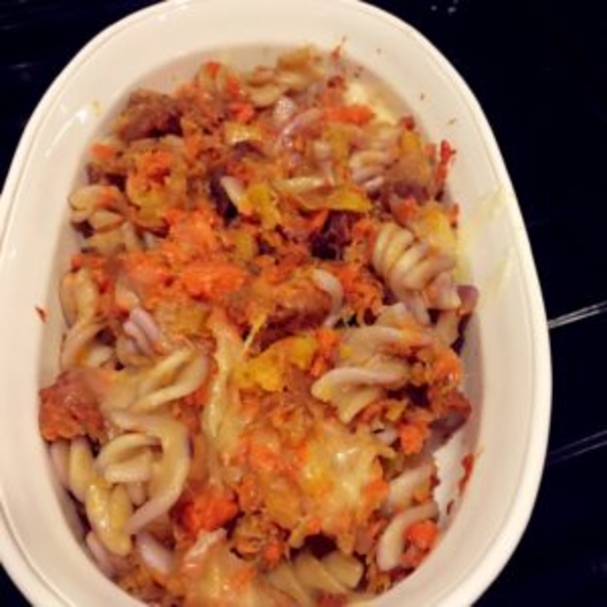 White Truffle Carrot Mac and Cheese