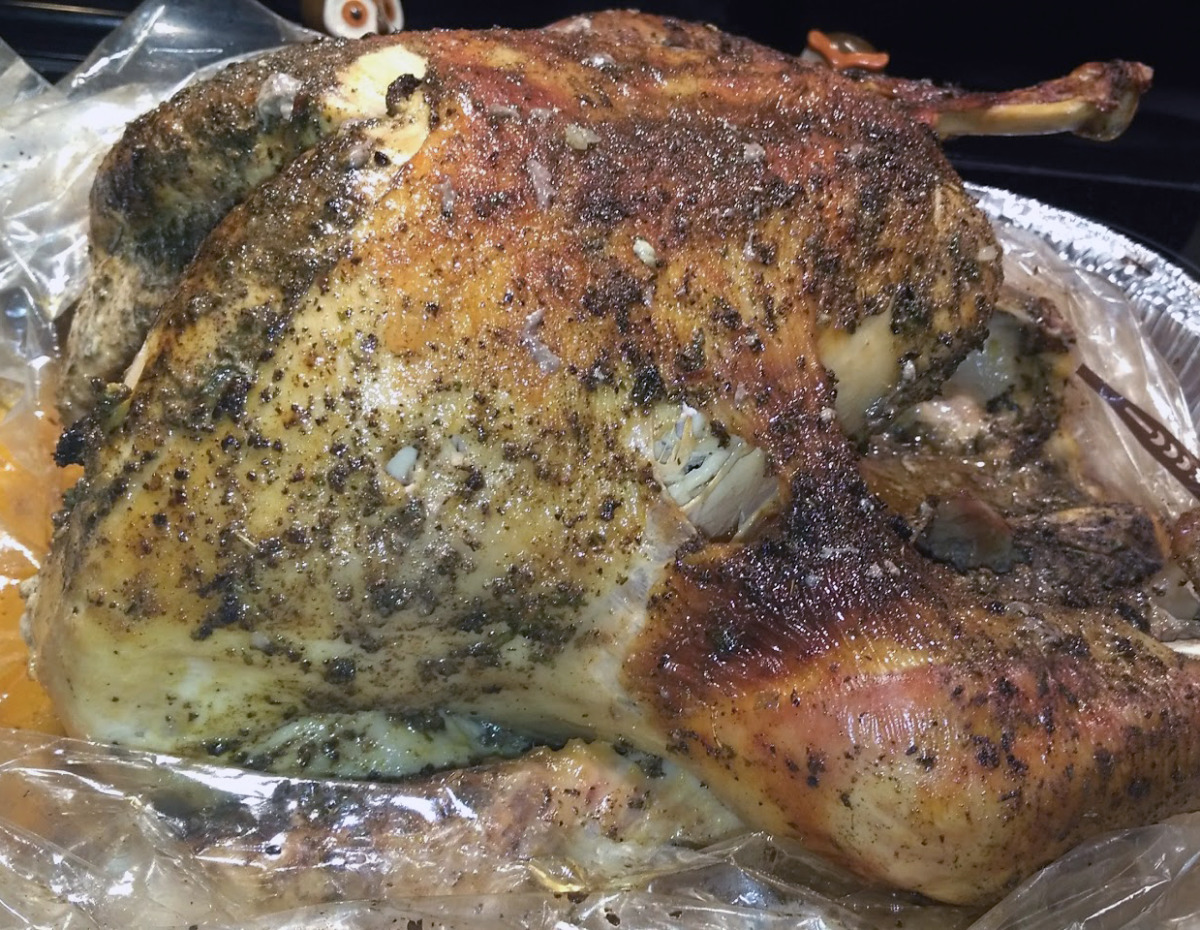 Awesome Marinated Roast Turkey Recipe Food Com