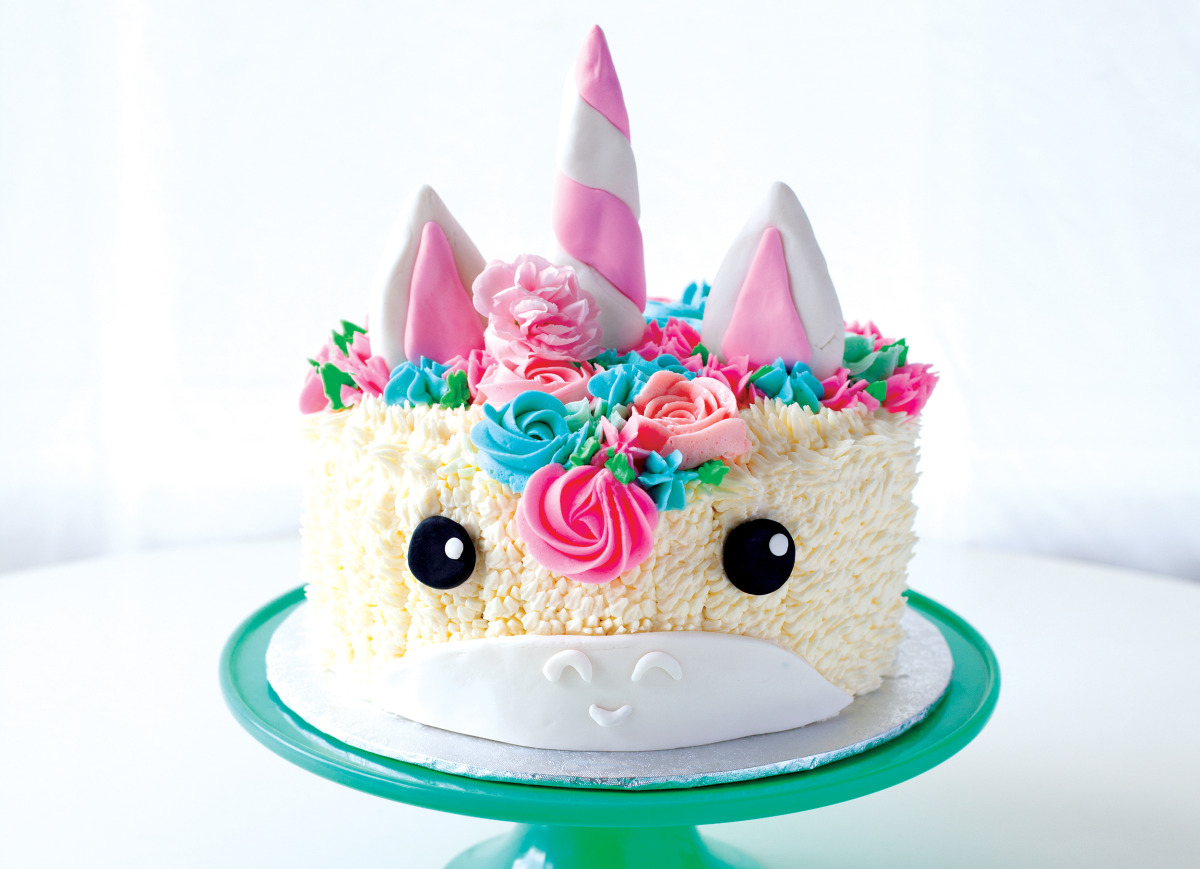Rainbow Unicorn Cake Recipe Food Com