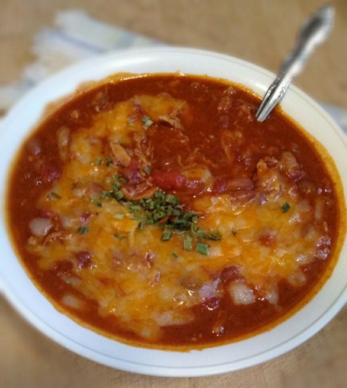 Slow Cooker Chunky Chicken Chili_image