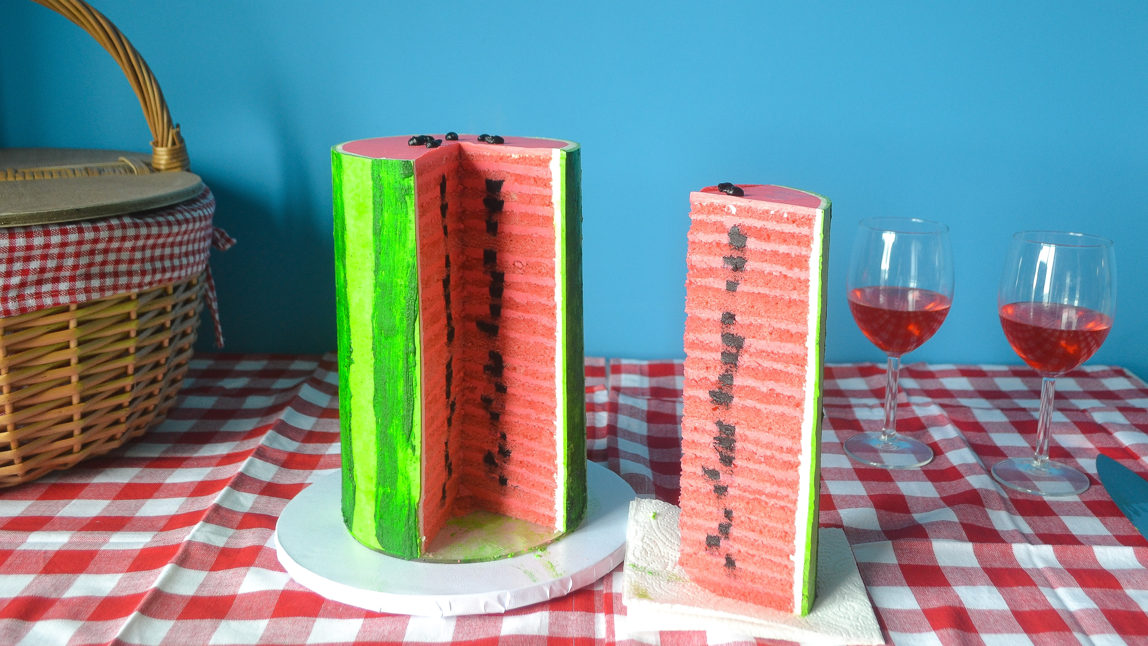 Whip Up This Sky-High Watermelon Ca...