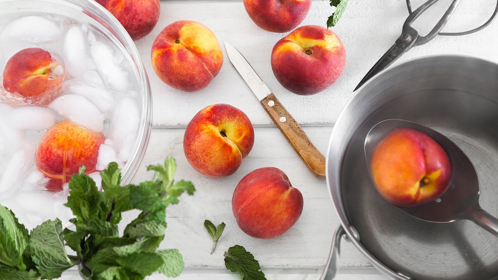 How to Peel Peaches, 3 Ways