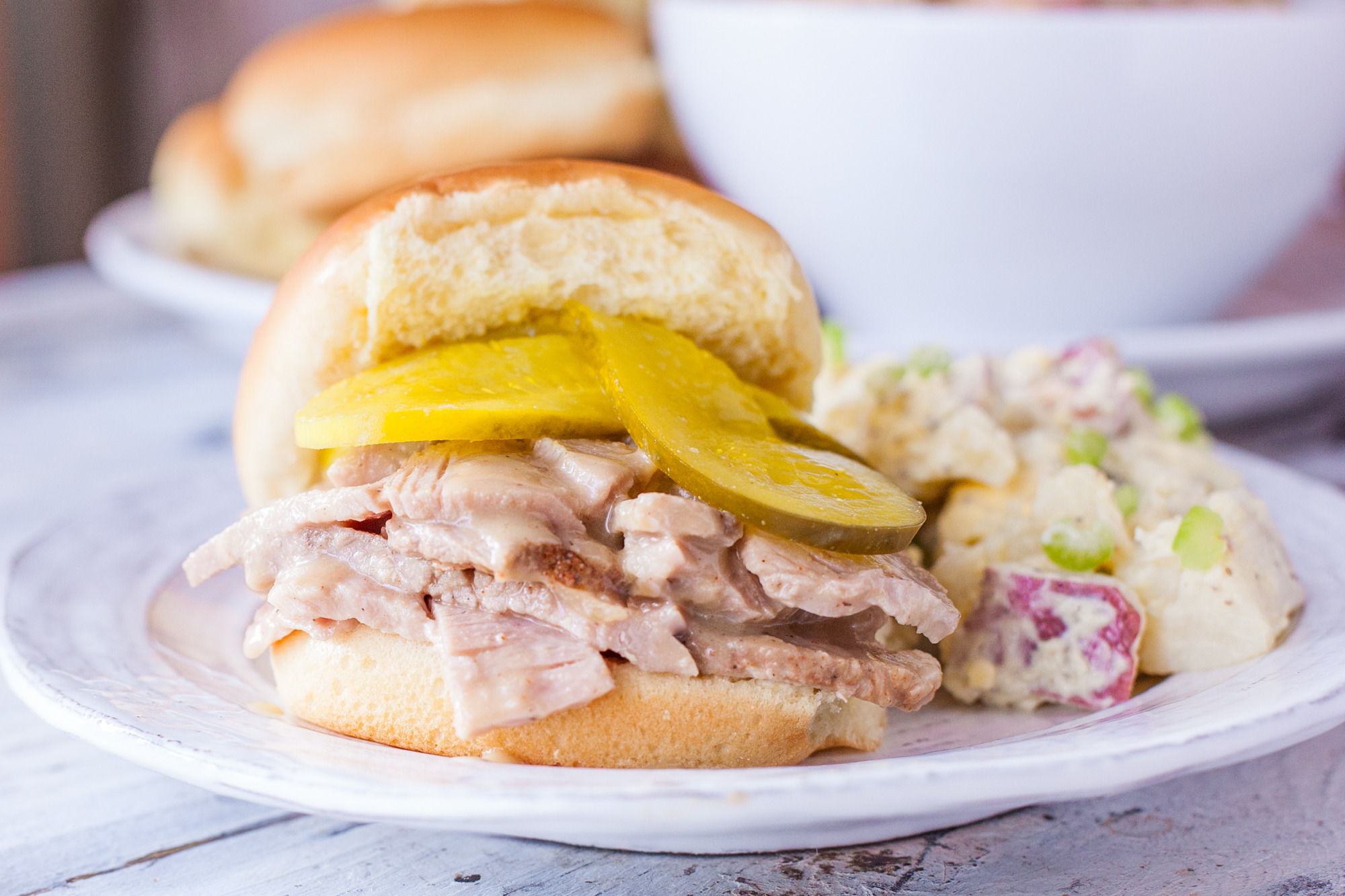 Pulled Pork With Cabbage And Onions Crock Pot Recipe Food Com
