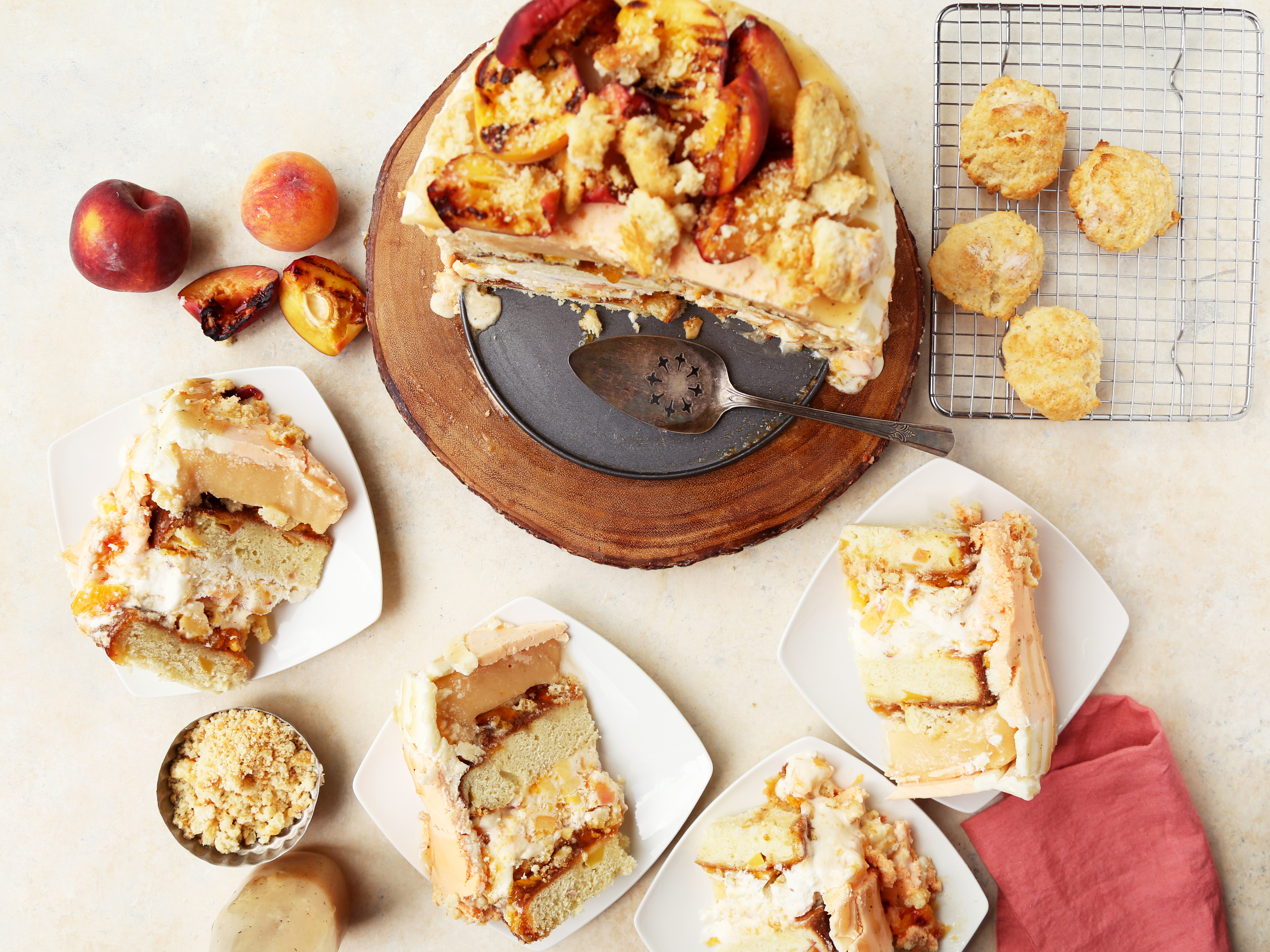 27+ Cinnamon Roll Peach Cobbler Dump Cake