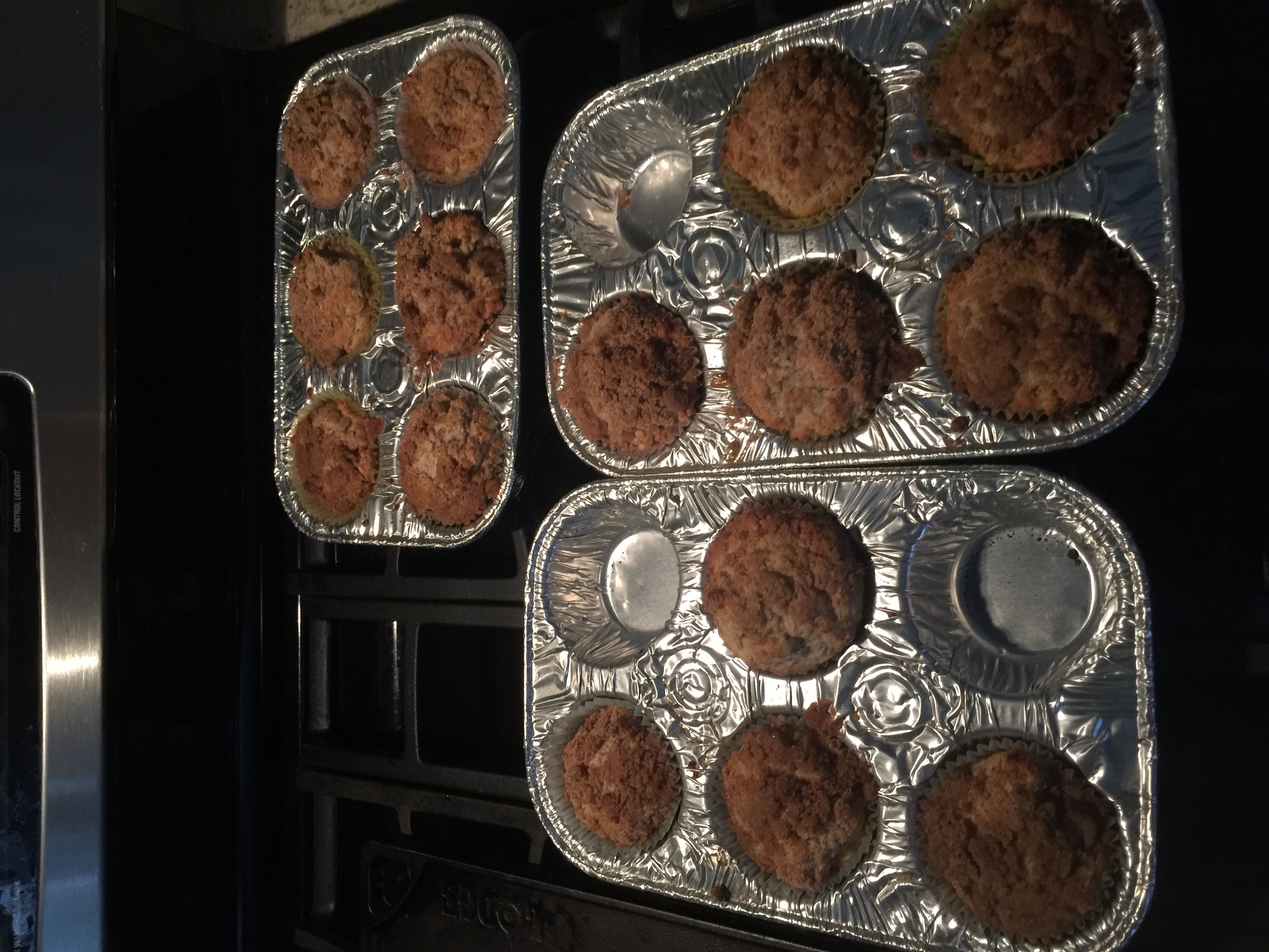 Apple Nut Cinnamon Muffins With Brown Sugar-Cinnamon Topping - Image 2